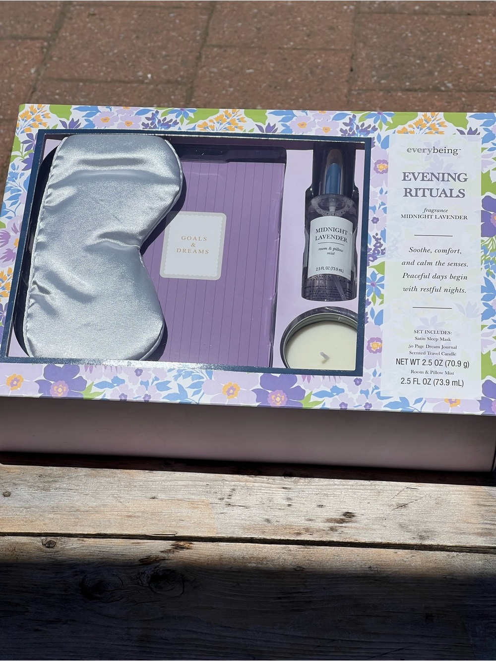 Everybeing:Evening Rituals Self-Care Gift Set -  Midnight Lavender